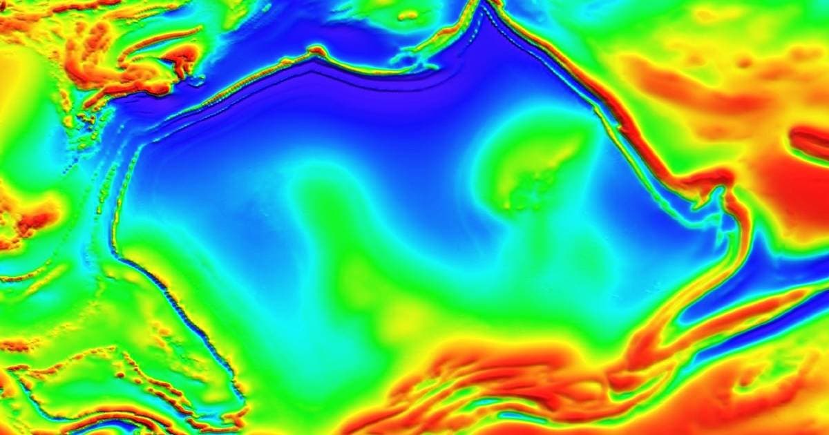 Božja ruka oblikovala Australiju: Magnetska anomalija