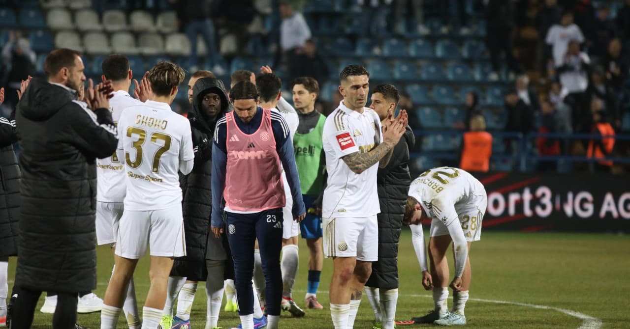 Hajduk u crnini tuge: Još jedna šansa za titulu tone u zaborav